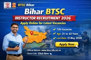 Bihar BTSC Instructor Recruitment 2026 