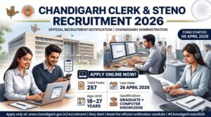 Chandigarh Clerk, Steno Recruitment 2026