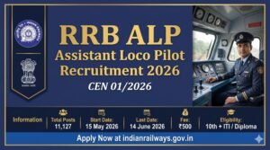 Railway RRB ALP Recruitment 2026