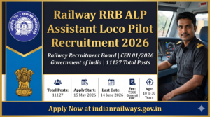 Railway RRB ALP Recruitment 2026