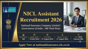National Insurance NICL Assistant Recruitment 2026