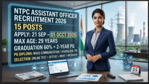 NTPC Assistant Officer Recruitment 2026