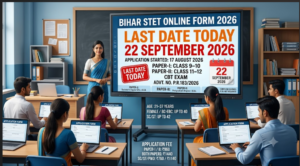 Bihar STET Online Form 2026