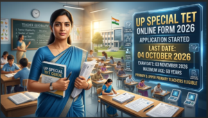 UP Special TET Online Form 2026