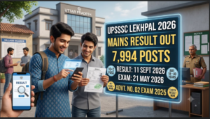 UPSSSC Lekhpal Mains Result 2026