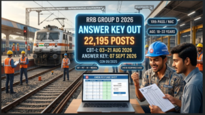 Railway RRB Group D Answer Key 2026