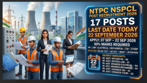 NTPC NSPCL Various Post Recruitment 2026