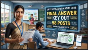 UPSSSC Teacher Cadre JTC Final Answer Key 2026