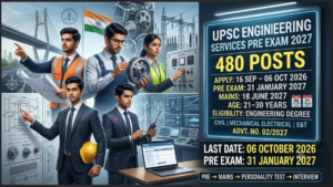 UPSC Engineering Services Pre Recruitment 2027