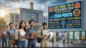 SSC CHSL 10+2 Recruitment 2026