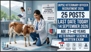UKPSC Veterinary Officer Recruitment 2026