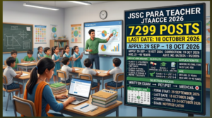 JSSC Para Teacher JTAACCE Recruitment 2026