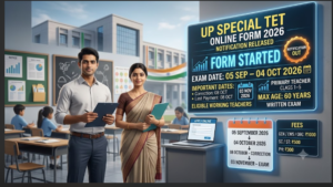 UP Special TET Online Form 2026
