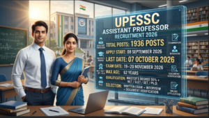 UPESSC UP Assistant Professor Recruitment 2026