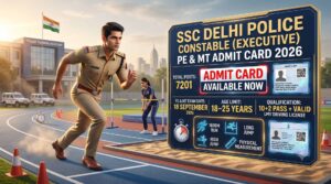 Delhi Police Constable PE MT Admit Card 2026