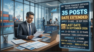 SBI Trade Finance Officer Recruitment 2026