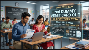 Bihar STET 2nd Dummy Admit Card 2026