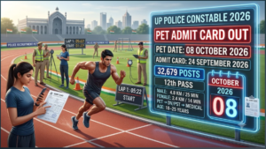 UP Police Constable PET Admit Card 2026