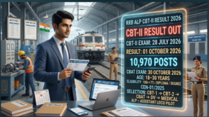 RRB ALP CBT-II Result 2026