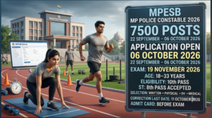 MPESB MP Police Constable Recruitment 2026