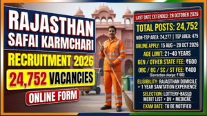 Rajasthan Safai Karmchari Recruitment 2026