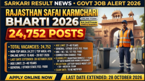 Rajasthan Safai Karmchari Recruitment 2026
