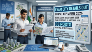 UPPSC ATP Mains Exam City 2026